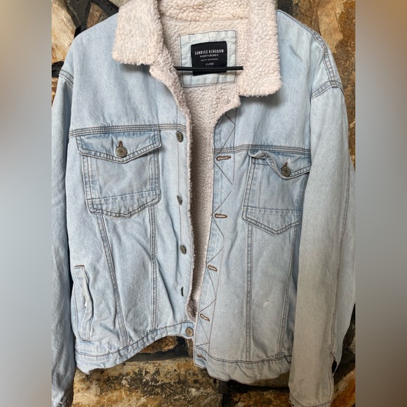 Everlane Other - Vintage - Denim Sherpa Jacket - XL